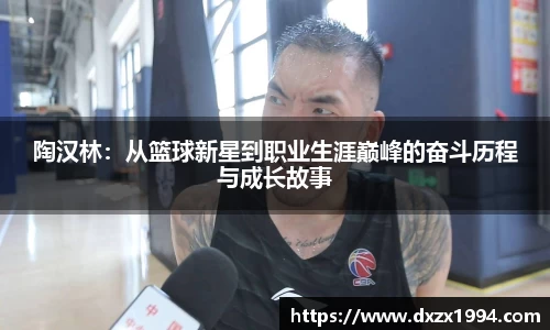 陶汉林：从篮球新星到职业生涯巅峰的奋斗历程与成长故事